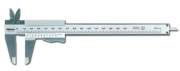 531-101 Nóniuszos tolómérők rugós rögzítővel 0-150 mm